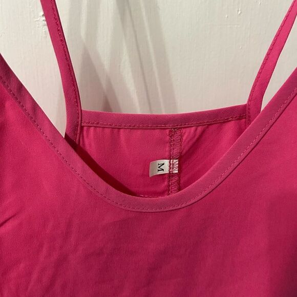 Vibrant Pink Jumpsuit - Picture 3 of 5